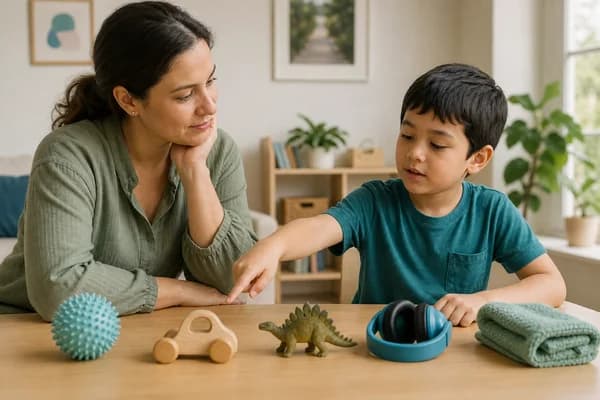 Caregiver noticing communication cues