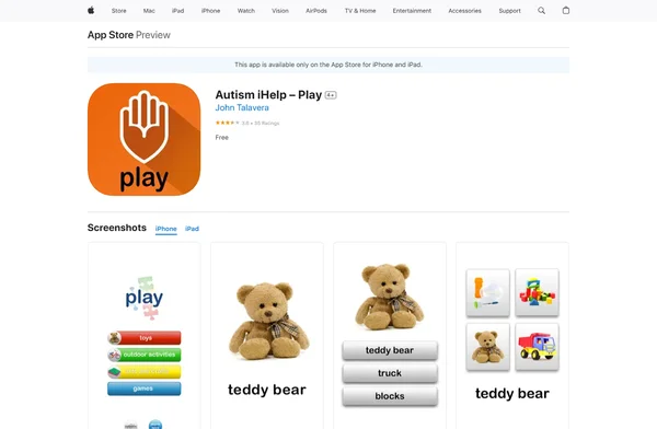 Autisme iHelp – Main
